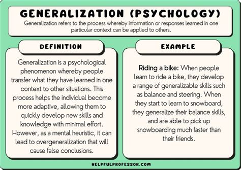 definition of generalize